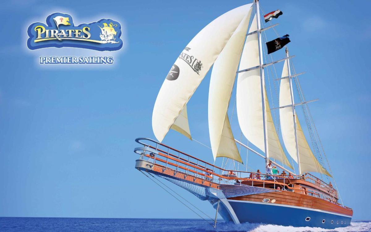 Pirate Yacht Trip to White Island from Sharm El Sheikh
