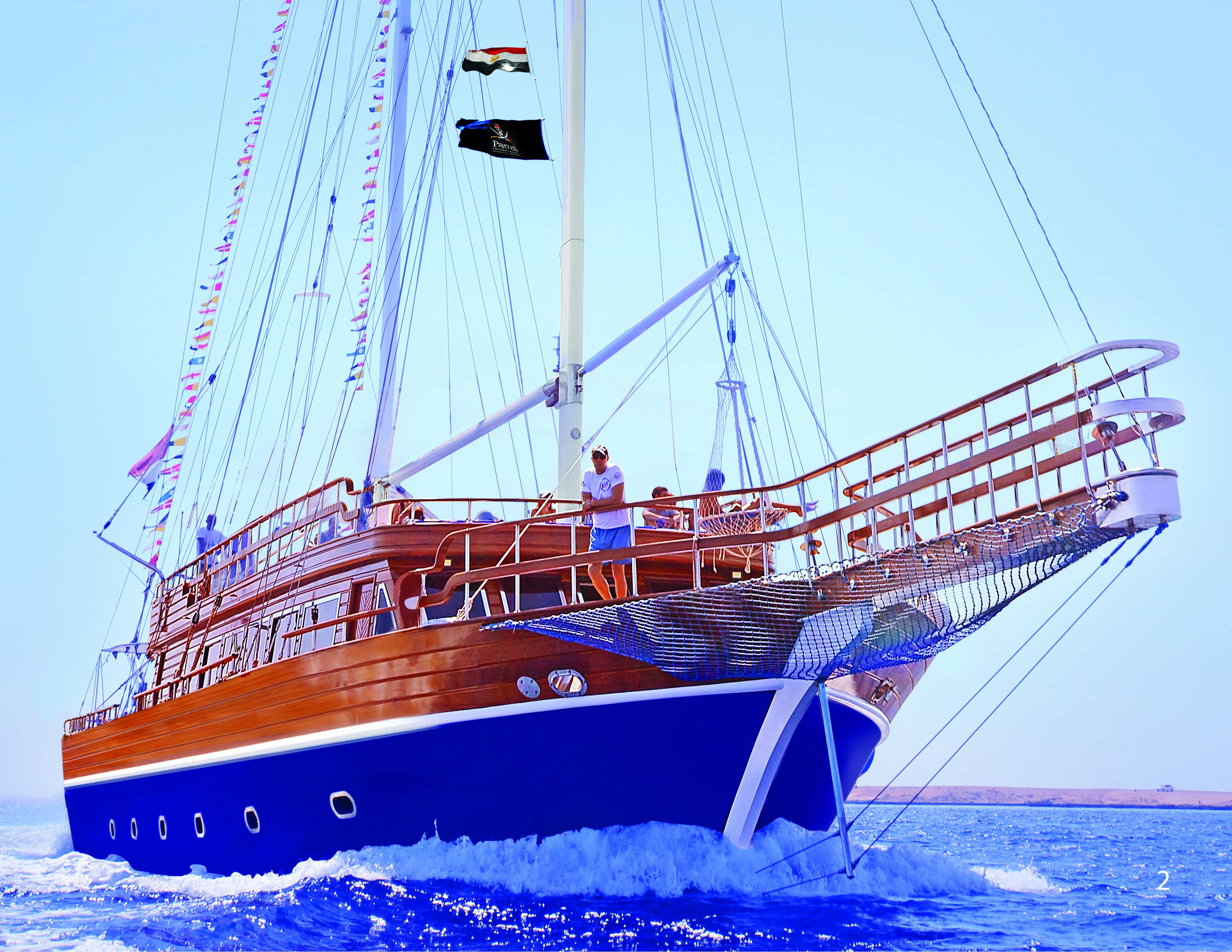 1Pirate Yacht Trip to White Island from Sharm El Sheikh