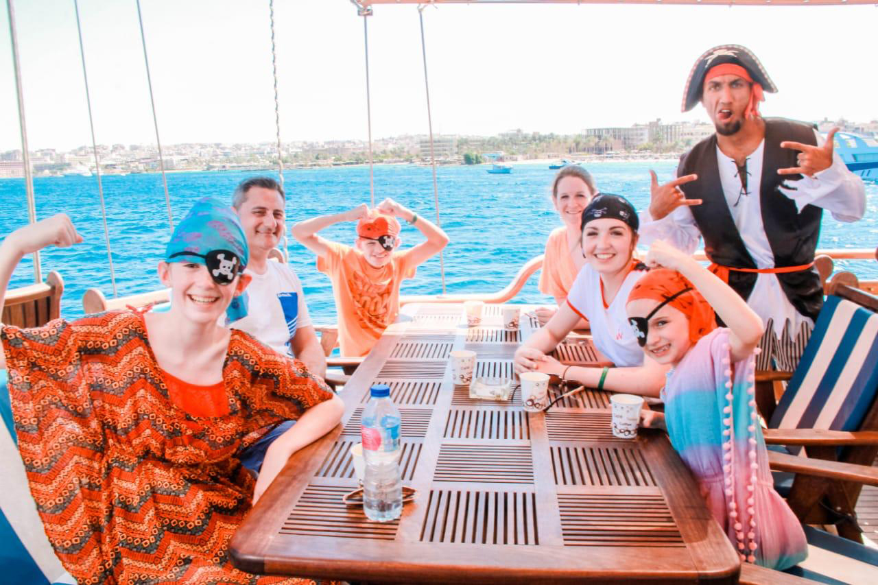 8Pirate Yacht Trip to White Island from Sharm El Sheikh